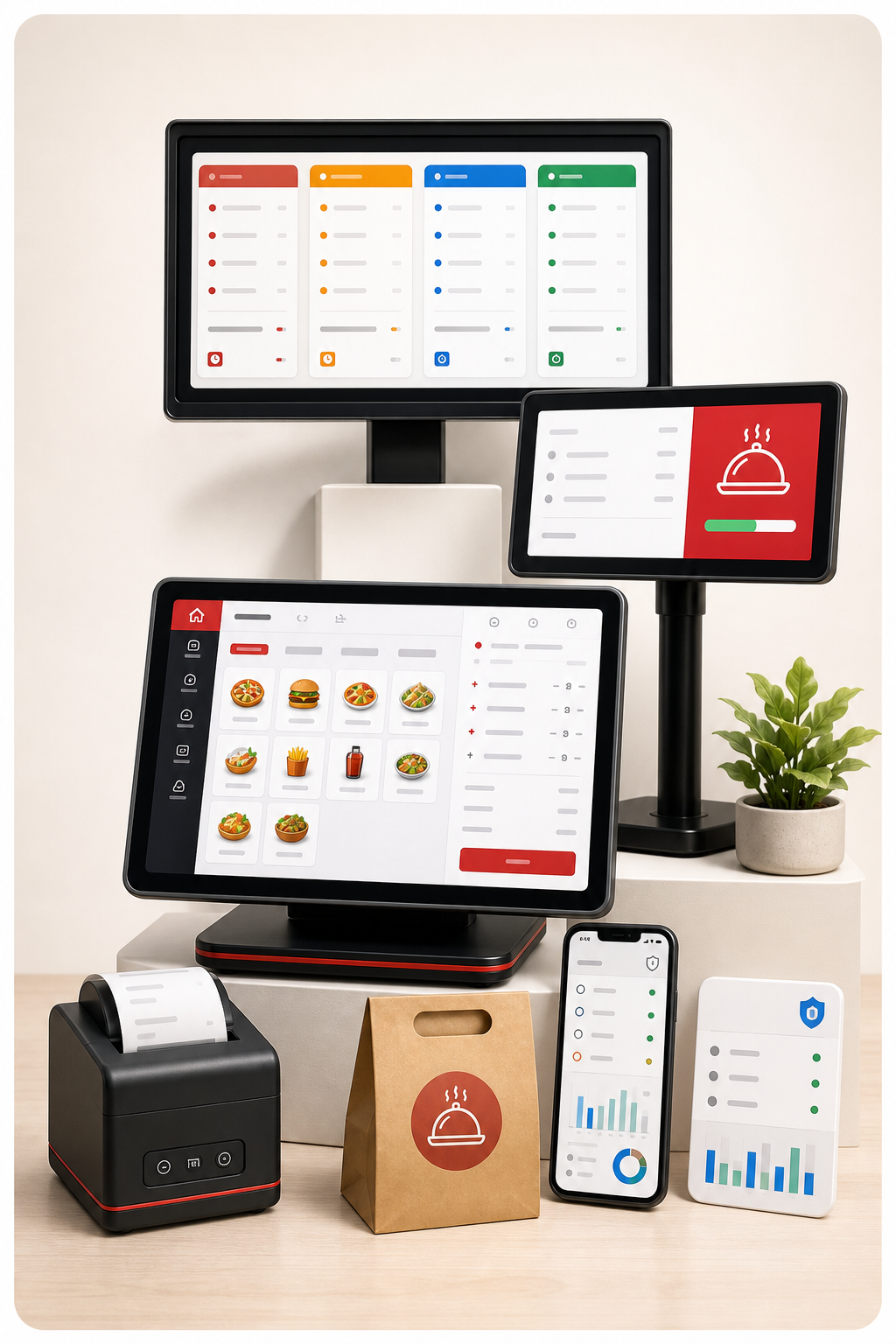 Billexa restaurant POS billing and kitchen display dashboard